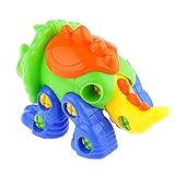 Dovewill ステゴサウルス　組み立て　DIY　玩具　プラスチック　モデル　建物　パズル　子供　プレゼント