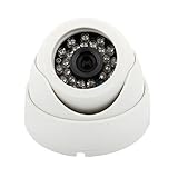 Dripstone 1.3MP 720p AHD/960H Metal Dome Security Camera with Sony CMOS Sensor IP66 Weatherproof and