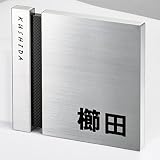 美濃クラフト　カーボン表札　RX-31　 　『表札　サイン　戸建』