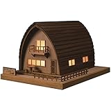 ウッディジョー 灯3 カナディアンハウス 木製模型