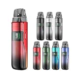 【正規品】 電子タバコ ブープー Arugs E40 スターターキット vape 爆煙 ベイプ 本体 内蔵1800mAhバッテリー Type-C充電 LEDディスプレイ 40w 禁煙 喫煙セット リキッドなし ニコチンフリー (Lake Green)