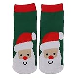 【ノーブランド品】子供 赤ちゃん用 クリスマス ソックス 靴下 クリスマスギフト 男女兼用 可愛い 装飾 プレゼント 1-3歳 (NO.1)