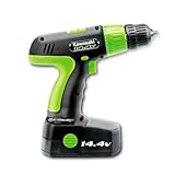 Kawasaki 840216 Black 14.4-Volt Cordless Drill Kit by Alltrade