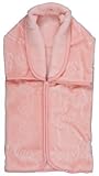 Big Oshi Newborn Baby Infant Extra Soft Zipped Swaddling Blanket Sack - Pink by Big Oshi [並行輸入品]