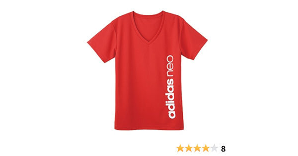 Amazon アディダス ネオ Adidas Neo Tシャツ メッシュ Vネック メンズ Asc015b 41 レッド M アクティブシャツ Tシャツ 通販