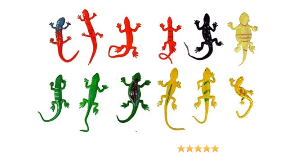 のびーるトカゲさん 12個入り おもちゃ雑貨 おもちゃ Amazon