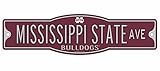 ミシシッピ州ブルドッグ4 " x 17 " Street Sign NCAA