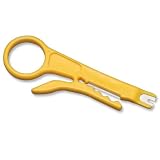 YOU+　LAN 簡易パンチダウン工具 ケーブルストリッパー付 (e9042)