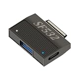 xiwai USB3.1 Type-A & Type-C USB-C 15V - SF532 磁気データ充電アダプター Surface Pro9 Pro8 Pro7 Pro6 Pro X Go Book用