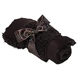 Barefoot Dreams ベアフットドリームス Cloud Patchwork Mini Blankie クラウドパッチワーク ミニブランケット XS エスプレッソ 33 [並行輸入品]