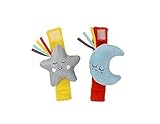 Baby Sensory Say Hello Wrist & Ankle Rattle - From Birth by East Coast
