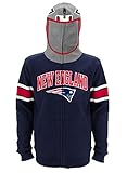 NFL BIG BOYS YOUTH ( 8 – 18 )フルジップヘルメットマスクパーカー チームオプション Medium (10/12)