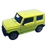 DORLOP スズキ ジムニー 右ハンドル キネティックイエロー 1/64スケール DLSU-1001AR