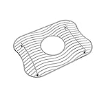 エルケイlkwbg1209ssステンレススチールワイヤーシンクラックwith 2 " Drain開口部、 LKWBG1209SS 1