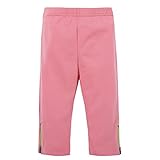 Andy & Evan新しいBaby Girls Fadedネオンレギンスwith Zippers for Kids – 幼児用ピンク カラー: ピンク