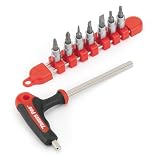 Tradespro 836401 T-Driver Socket Bit Set, 8-Piece by Tradespro
