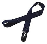 platinumbaby(プラチナムベイビー)おしゃぶりホルダー【ブラッククリップ】(ネイビー)