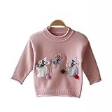 Mycu ベビー服 子供服 女の子 セーター 冬 防寒 秋冬 ニット 暖かい 長袖 厚手 ファッション 子供 トップス 上着 丸襟