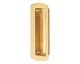 ｽﾏｲﾙ戸引手 105mm 純金 ｼﾛｸﾏ