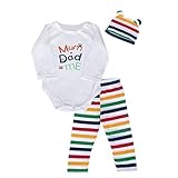 FEITONG Baby 3PC Unisex Climbing Clothes Baby Rompers Sets (24-36months) by FEITONG