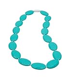 Munchables Silicone Teething Necklace - Cheeky Monkey (Aqua) by Munchables