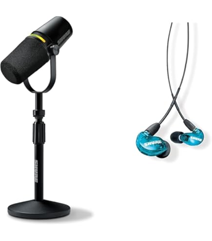 Amazon | SHURE MV7+ ポッドキャストキット MV7+-K-BNDL : Gator