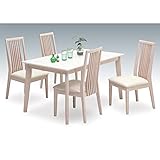 ダイニングテーブルセット ダイニングセット 5点セット 4人掛け 4人用 北欧モダン風