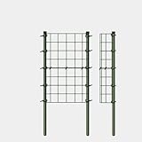 近江屋ロープ/ツル性植物用フェンス カラマリーナ ハーフムーン・ベーシック/グリーンパネル（トレリス、誘引）
