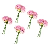 Homyl 25本　ブライダル　ブライドメイド　ブーケ　結婚式　パーティー　工芸品　写真小道具