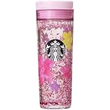 STARBUCKS スターバックス SAKURA2024ウォーターインタンブラーピンクグリッター473ml 桜 さくら サクラ 2024 タンブラー コーヒー スタバ ピンク キラキラ かわいい おしゃれ 誕生日 プレゼント ギフト 水筒