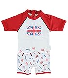 Elly La Fripouille アイ ラブ ロンドン ロンパース水着 (12-18ヶ月)