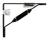 WAKI アルミエンボス棚受 150mm ブロンズ
