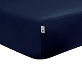 Burt's Bees Baby - Solid Fitted Crib Sheet, 100% Organic Crib Sheet for Standard Crib and Toddler Ma