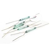 5pcs ノーマルクローズ 乾簧管 スイッチ ガラス部分サイズ 2*14mm [並行輸入品]