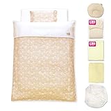 日本製 ミニサイズ ベビー布団 10点セット ≪にわとり≫ オーガニックコットン ダブルガーゼ 綿100% un doudou No.1129M