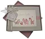 White Cotton Cards Handmade Gorgeous Daughter Photo Album (Pink Gingham) by WHITE COTTON CARDS