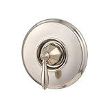 Pfister R89-1RPK R89-1RPK Portola 1-Handle Tub and Shower Valve Trim, Brushed Nickel [並行輸入品]