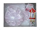 お宮参り 女の子用 お祝い帽子セット 前掛け 末広 お守り袋 ws019