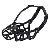 ateena 犬 口輪 【2024新型 水飲み可能】 噛みつき防止 無駄吠え防止 犬吠え防止 グッズ 拾い食い 傷舐め防止 (L)