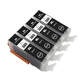 BCI-380XL キヤノン用 互換 インクカートリッジ ブラック BCI-380XLBK×4 大容量 残量表示 個包装 対応機種：PIXUS TR8630a TR703a TR8630 他【YUBOYA】