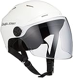 TNK工業 スピードピット STR-Air ハーフヘルメット パールホワイト Free Size