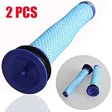 掃除機フィルタ、Hongxin 2pcs Washable Preモーターフィルタfor Dyson dc58 dc59 V6 v8 Animal Handheld Vacuum