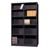 小島工芸 日本製 組立不要 健康仕様のFフォースター 耐荷重に優れた中がしっかりつまった丈夫な棚板 高さ180.3cm オープンラック 105アコードH ウェンジ [幅106.3cm 奥行30.5cm] 2354019