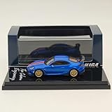 ホビージャパン 1:64 BRZ STI パフォーマンス WR ブルーパール ストライプ HJ642047DSBL ダイキャストモデル カーコレクション