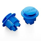 国盛化学 パンロック φ15×L8 青 50個入り 63141-1508-BL