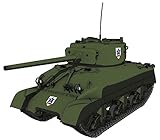 プラッツ ガールズ＆パンツァー最終章 M4A1 シャーマン 76mm砲搭載型 サンダース大学付属高校 リニューアルパッケージ 1/35スケール プラモデル GP-84