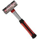 SK11 ファイバーグラス柄 両口ハンマー ゴムグリップ 0.9kg