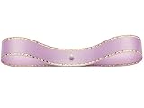 東京リボン グリッターWサテン・ゴールド 119 ラベンダー  12mm×20m