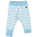 Polarn O Pyret署名ストライプEcoパンツ(新生児) カラー: ブルー