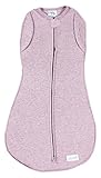 Woombie Convertible Baby Swaddle ~ Pink Posey, Size Newborn 5-13 lbs by Woombie